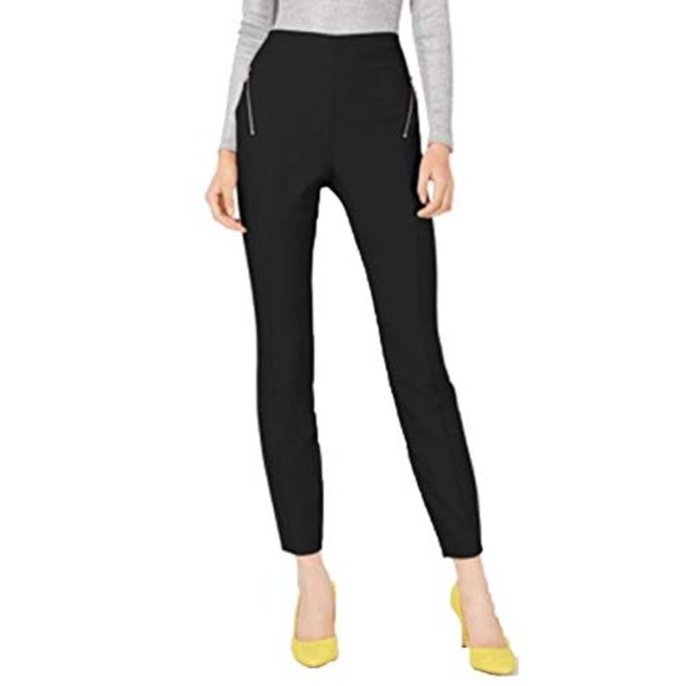 INC International Concepts I.N.C. Petite Zip-Pocket Skinny Pants